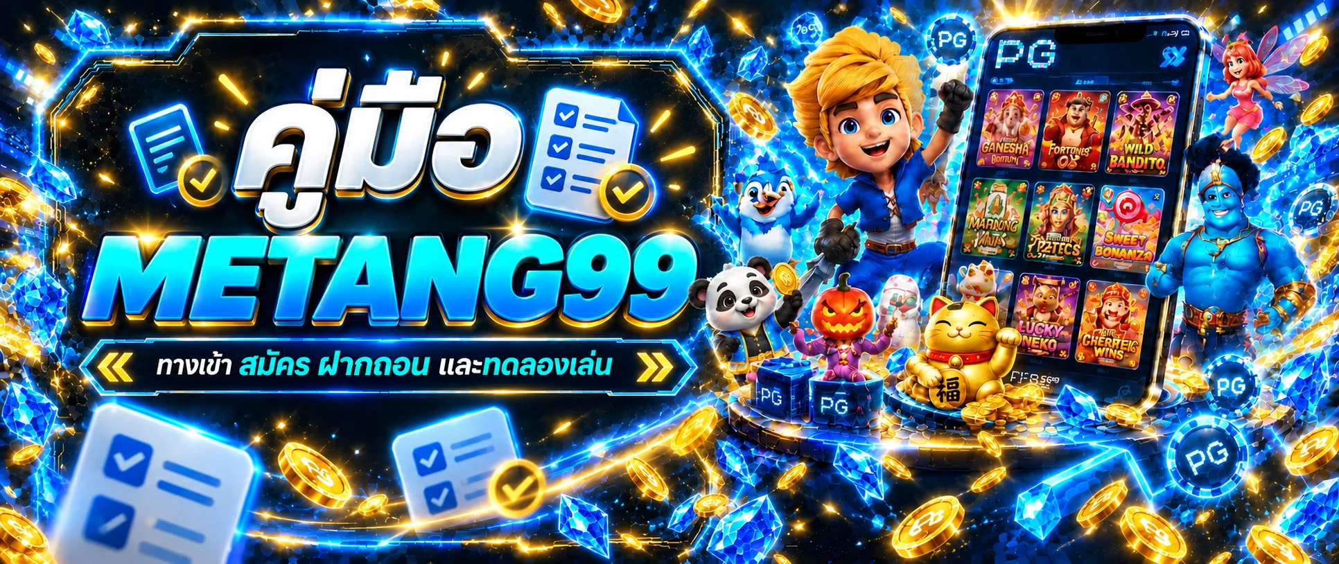METANG99 คู่มือทางเข้า สมัคร ฝากถอน และทดลองเล่น